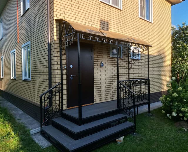 кованые и сварные козырьки Щелково
